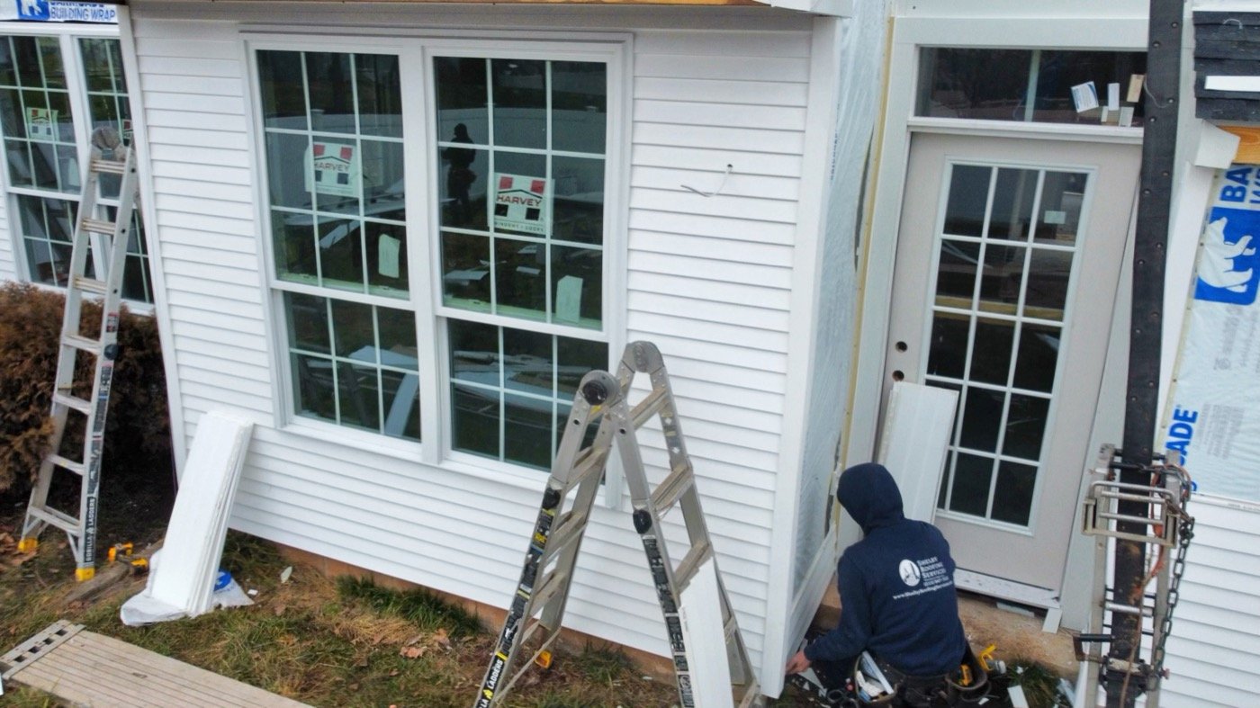 Window installation by Shelby Roofing Services serving PA NJ and Delaware