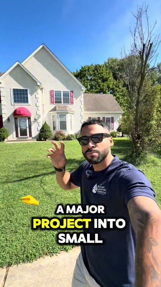 Miguel explains how a homeowner financed a full roof replacement with a small, affordable payment, Shelby Roofing Services